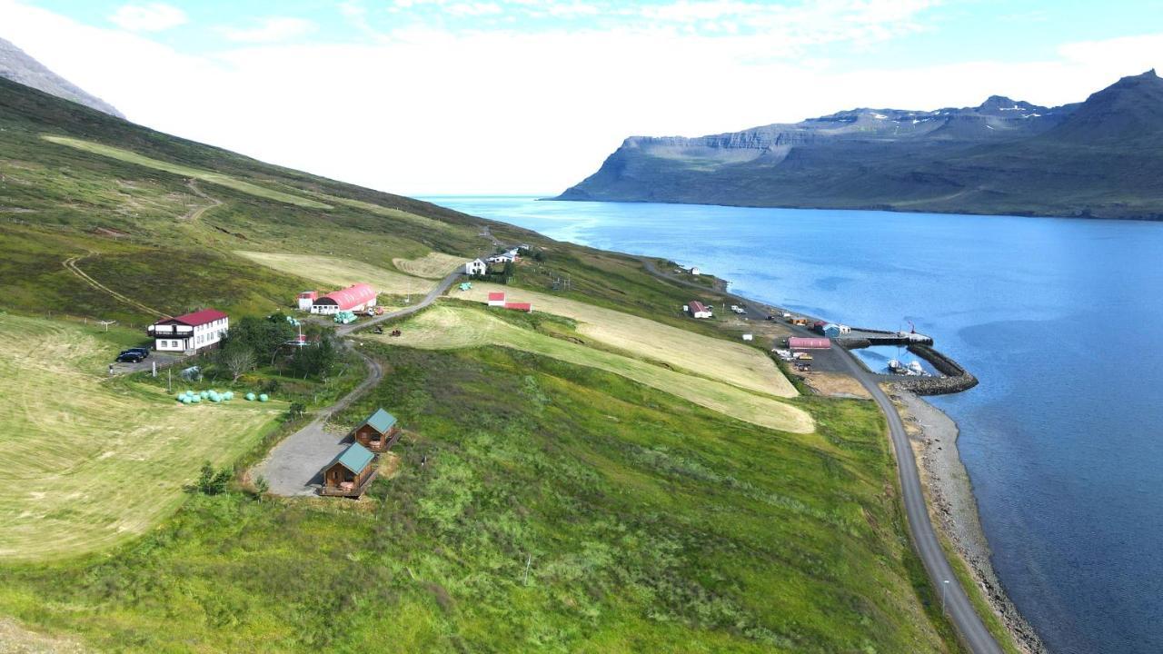 Solbrekka Holiday Homes Mjoifjorthur Exterior foto